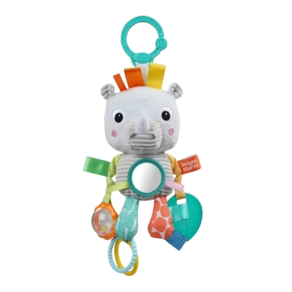 Fisher-Price Glow Seahorse & Bright Starts Rhino Toys